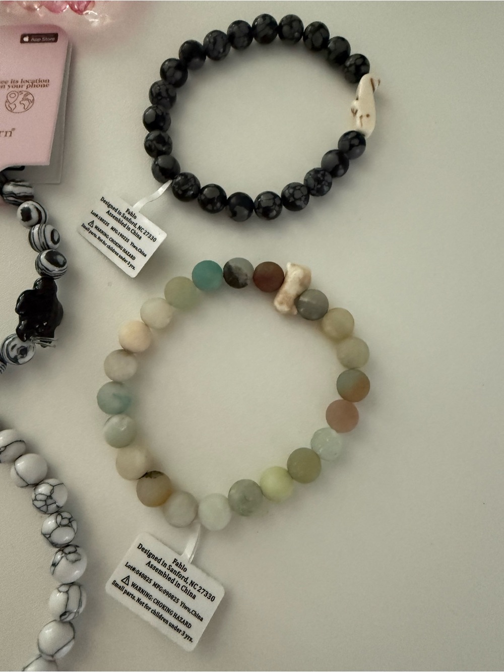 Simply Southern Fahlo and Multi-Color Beaded Bracelet Set of 7 - Picture 2 of 9